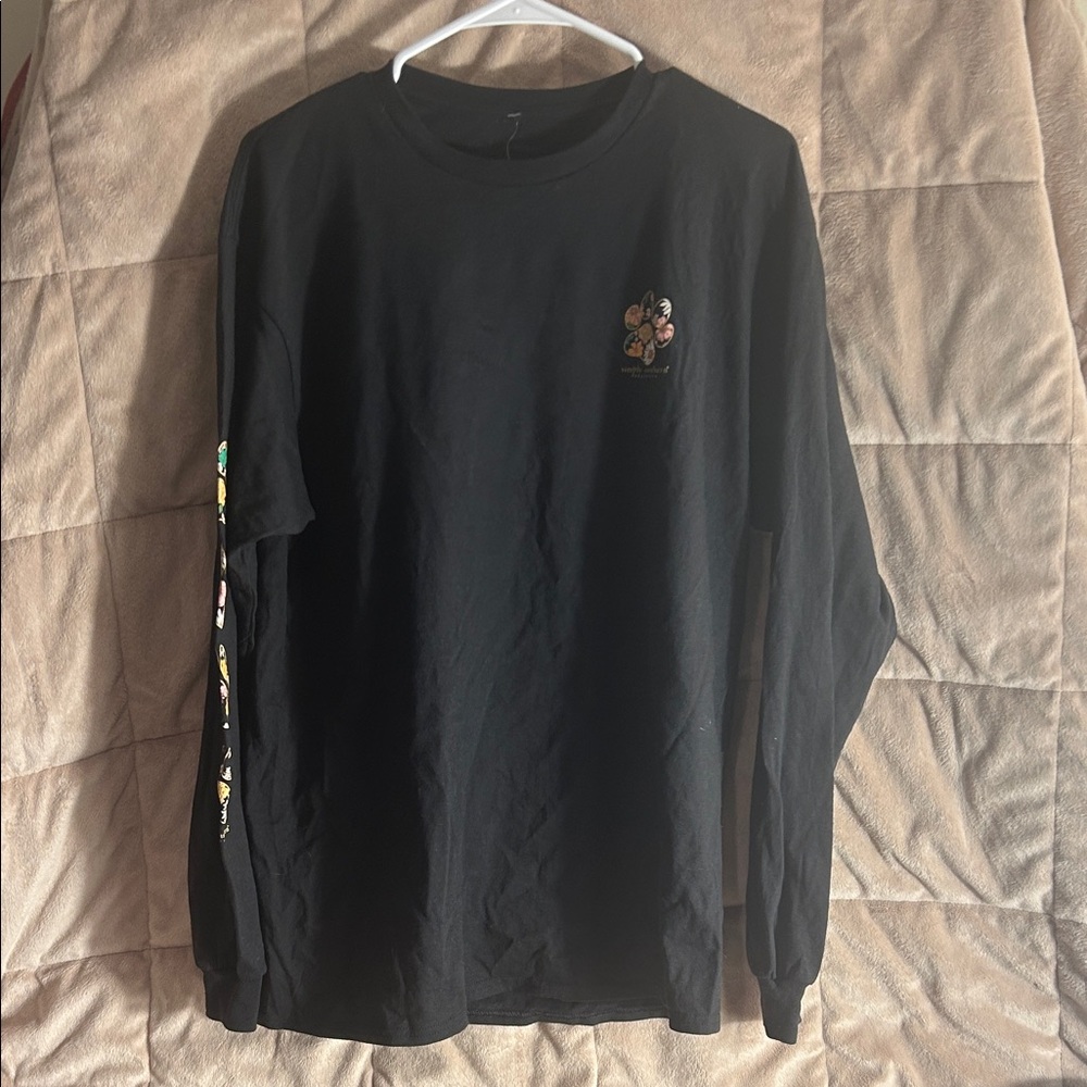 Simply Southern Black Long Sleeve Women’s Tee